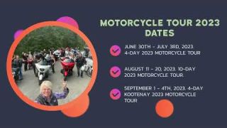 2023 Motorcycle Tours